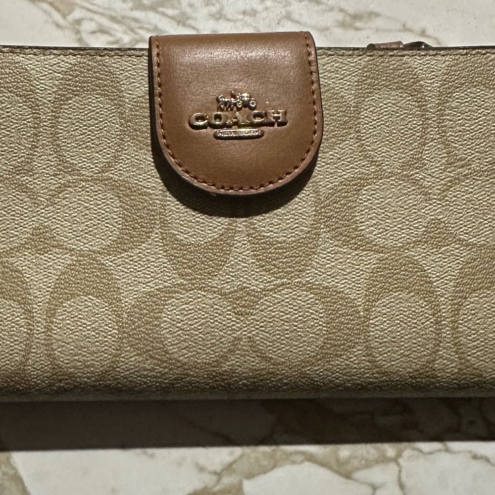 Coach cellphone wristlet